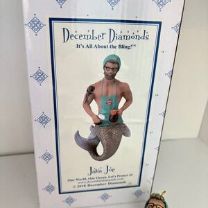 Java Joe December Diamonds coffee merman mermen ornamenr decoration